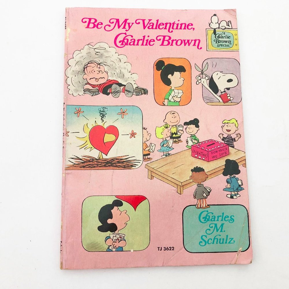 Vintage Be My Valentine Charlie Brown 1976 Peanuts Snoopy